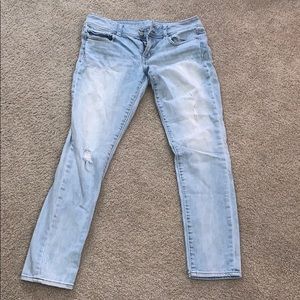Stretch skinny jeans. Size 8